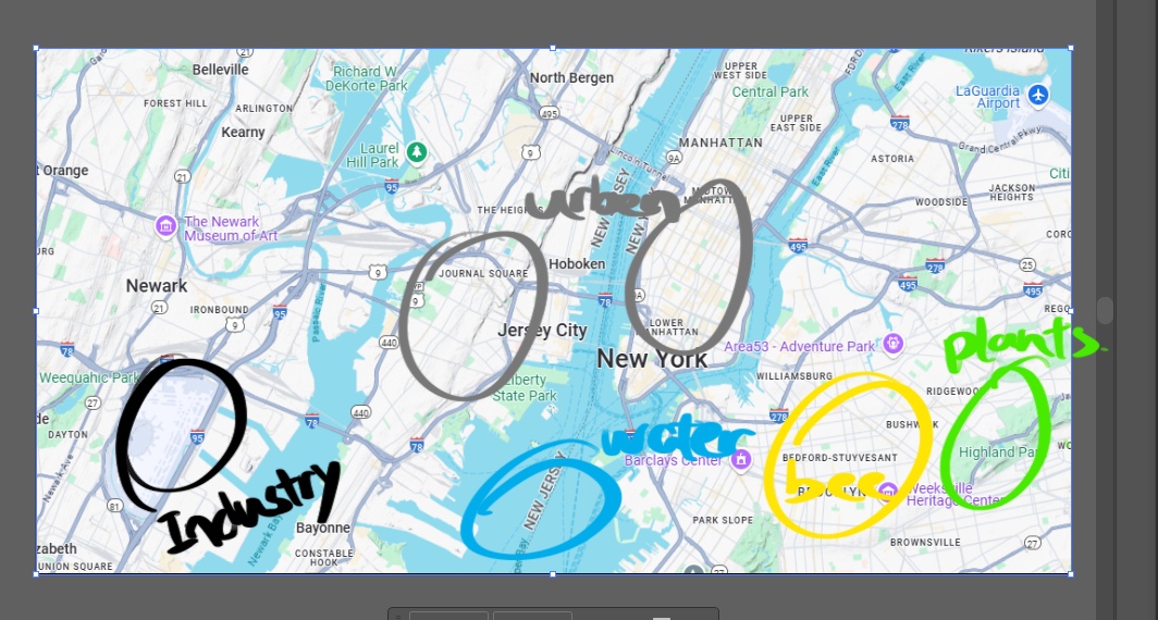 Invisible Maps, sketch 1